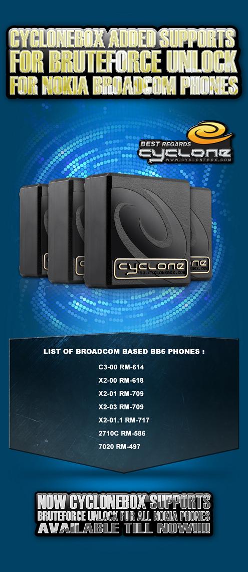 Cyclone Box Broadcom Unlocker Released